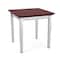 Lesro Lenox Steel End Table, Chelsea Mahogany LS0620 - alternate 1